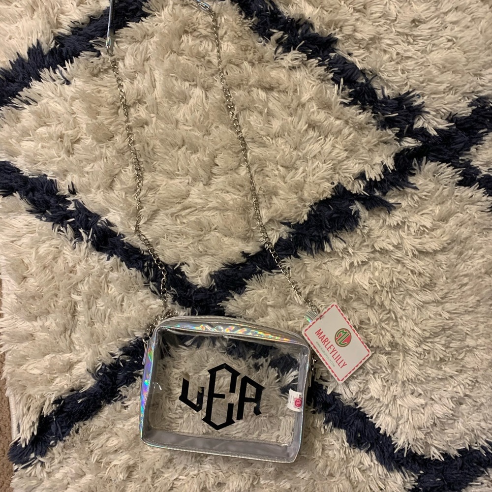 Monogrammed Game-day Purse
